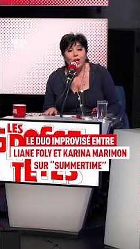 The improvised duet by Liane Foly and Karina Marimon on "Summertime".
