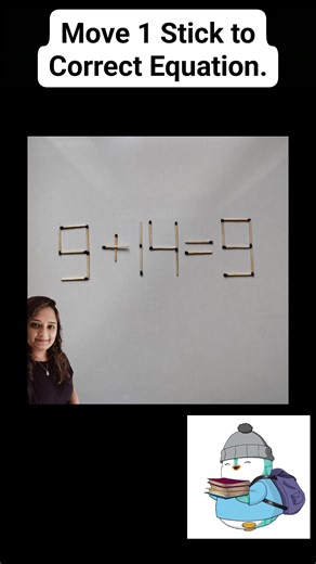 Matchstick Puzzle Challenge! Puzzle... Can you crack the answer before the timer runs out? Only 1% people solve it on the first try… ready to test your brain? 🧠🔥 #puzzle #puzzletime #PuzzleChallenge #MindGames #education #educational #EducationForAll #teacher #teaching #viralreelschallenge #trendingreel #mathskills #mathematics #maths #mathstricks #NumberGame #numbersequnce #NumberGame #numbersequnce #readingchallenge #puzzles | Amee Kotadiya