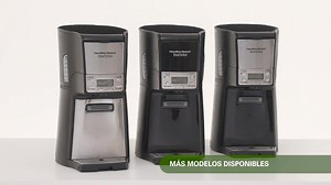 Si eres de las personas que no puede empezar el día sin café, solo tendrás que programar nuestra increíble cafetera para disfruta cada mañana de café fresco. Cómprala con un precio especial aquí: https://amzn.to/3bBkus8 Modelo: 48465 | Hamilton Beach México