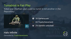 Turnabout is Fair Play achievement in Halo Infinite