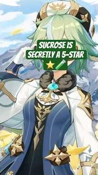 Why Sucrose is secretly a 5-Star ⭐🧪 #animeshorts #animeedit #genshinimpact
