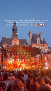 153K views · 944 reactions | Fairuz’s song was featured during the main event of the Bastille Day celebrations in @livelove.paris, where a classical music concert was held. This performance took place just before the arrival of the Olympic flame, which was witnessed by millions of spectators globally, and preceded the fireworks display. ❤️ #paris #fairuz #lebanese by @akiki_elie #lebanon #paris #beirut #livelovebeirut #livelovelebanon | Live Love Beirut | Facebook