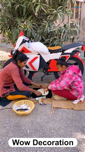 12K views · 46 reactions | Indian festival preparation (Navaratri,Diwali) - purse making old jeans - earring from safety pin | Wow Decoration | Facebook
