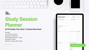 Study Session Planner | For Focused Studying