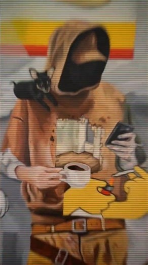 Cute Anime Meets Dark Surrealism – 2 Oil Paintings