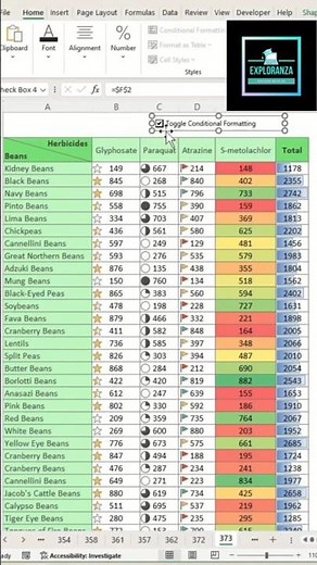 Turn Conditional Formatting ON & OFF in Excel (Super Easy Shortcut!) #conditionalformatting #excel