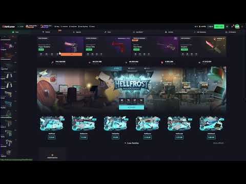 HELLCASE I FOUND NEW CASE! ITS SO GOOD! AMAZING! HELLCASE PROMO CODE ZAM