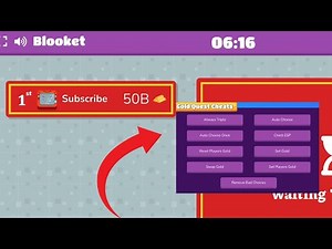 HOW TO GET A BLOOKET HACK MENU AND WIN EVERY GAME!!