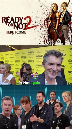 Talking to Shawn Hatosy at the ‘Ready Or Not 2: Here I Come’ World Premiere Red Carpet at SXSW #ReadyorNot2 #shawnhatosy #ThePitt #SXSW #sarahmichellegellar