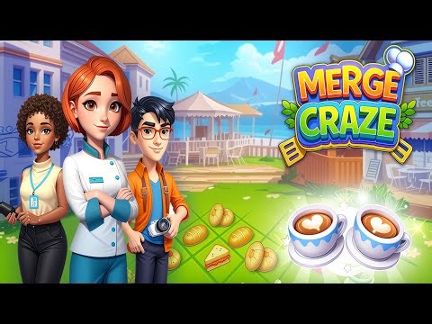 Merge Craze: Merge & Design (by GamesTown) IOS Gameplay Video (HD)