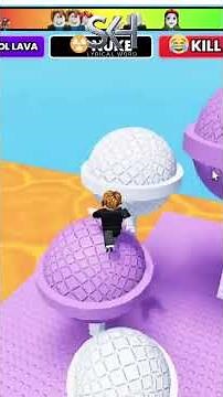 🍬 Candy Round Gone Wrong! 😂🔥 | 100 Players vs Lava | Roblox Short