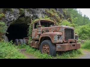 Restoring the rusty Mack truck found in the mountain warehouse after 45 years | The entire process