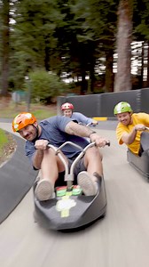 Experience the rush on our incredible Luge tracks with over 7.3km of Tracks providing pure gravity-fuelled fun! 🏁 | Skyline Rotorua