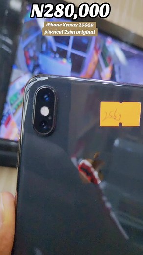 iPhone Xsmax 256GB physical 2sim available #fy #fyp #iphone #iphonexsmax #gadget #gadgets