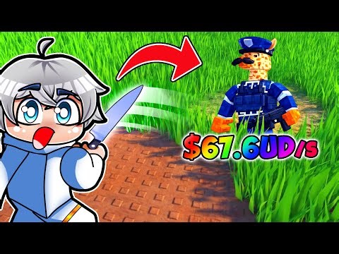 AUTO KAYA! Aku Ikut ADMIN ABUSE di Cut Grass for Brainrots, dan Dapet BRAINROT TERLANGKA!