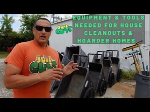 Equipment & Tools Needed For A Full House Clean Out