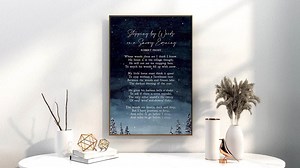 If | Rudyard Kipling | Poem | Gift | Literature | Print | Wall Art | Minimalist | Physical Print | No Frame - Etsy