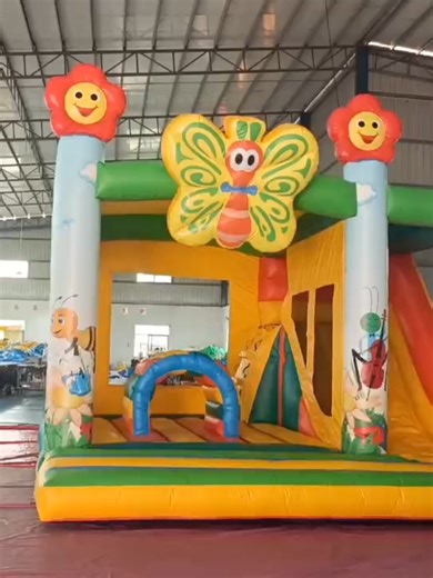 Direct from Factory: 3D Butterfly Combo Testing 🛠️🦋 Checking the air pressure and seams on our newest Butterfly Jumping Castle. Commercial-grade 0.55mm PVC. No middleman, just factory-direct quality and pricing for your rental business. Call to Action: WhatsApp for wholesale prices: 👇 📲 WhatsApp/WeChat: 8618566271108 📧 Email: steven@inflatablespro.com 🌐 Website: www.inflatablespro.com Hashtags: #inflatablefactory #jumpingcastle #madeinchina #rentalbusiness #wholesaleinflatables #butterflyb