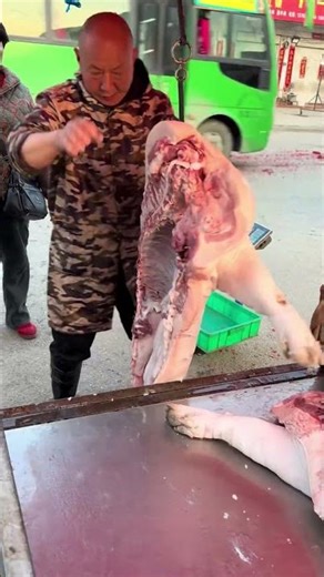 Hanging Pork Like a Pro #ButcherTips