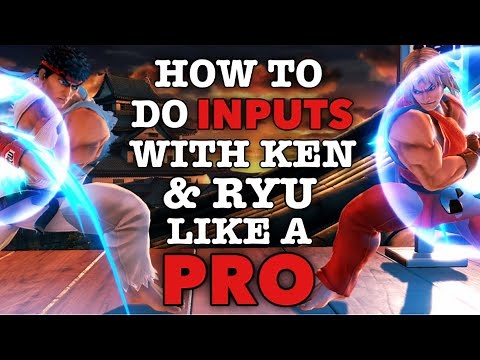 How To Do Inputs With Ryu & Ken Like A Pro! Super Smash Bros Ultimate
