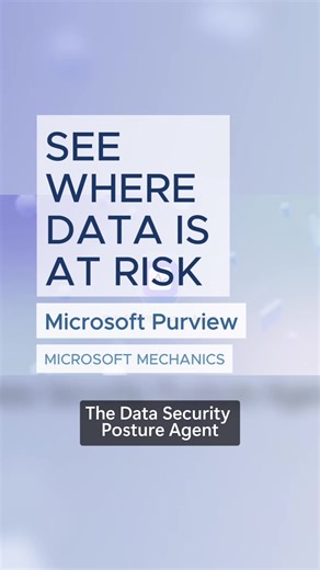 Pinpoint where sensitive data needs immediate protection. Ask natural-language questions to reveal data risks across Outlook, Teams, Copilot, SharePoint, OneDrive, and AI interactions. Check it out. https://youtu.be/cu2FJ2f7Jho Strengthen your daily security workflow, focus on real risks, act faster, and stay ahead of emerging threats with new agents in Microsoft Purview. Use the Data Security Triage Agent to cut through alert overload, eliminate false positives, and immediately understand which