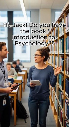 School Library Conversation | English for Beginners #english