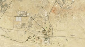 Pictures show new city of 7MILLION people being built in the middle of desert