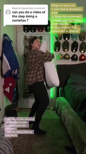 Replying to @.takuachitaa I honestly feel when learning to dance oegaditas, norteñas should be the first one to learn since there slow tempo #fyp #tutorials #dance #bailes #norteñas #pico