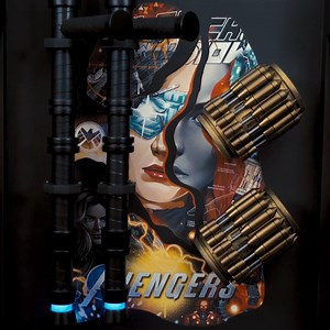 4K views · 220 reactions | Intel returns with Ep. 5 of Marvel's Avengers Custom Builds inspired by Tristan Eaton! This time, RandomDesign3D bites back with a shocking build for Black Widow that leaves nothing hanging. ➡️ https://intel.ly/3fdTzpU | Marvel's Avengers | Facebook
