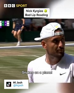 542K views · 1.2K reactions | Nick Kyrgios + bad lip reading  | BBC One | Facebook