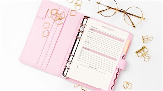 Pink Daily Planner Printable | To-do List, Priorities (8.5 X 11 Inch PDF Download) | Productivity Planner | Instant Download - Etsy