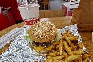"I tried Five Guys brand new Raspberry milkshake and it was absolutely delicious"