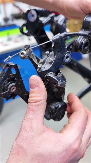 Mountain bike shifter is acting up. What's the cause?