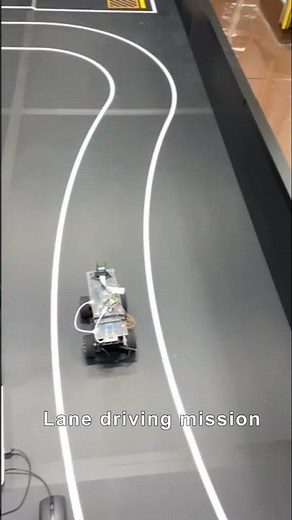 ROS2 자율주행미션(호남대 기계자동차 학생 작품)👏 #ros2 #robotics #selfdrive