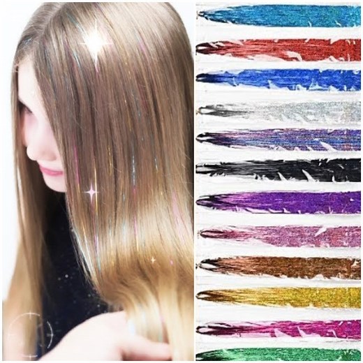 Hair Tinsel Tutorial! ✨ | Sweethearts Hair