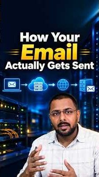 SMTP: The Post Office of Email! #ccna #networking #smtp