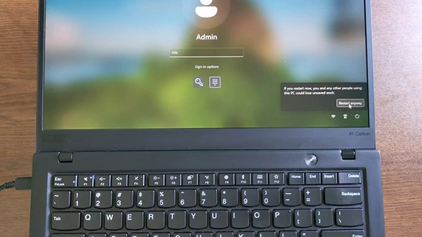 How to factory reset laptop without logging in windows 11