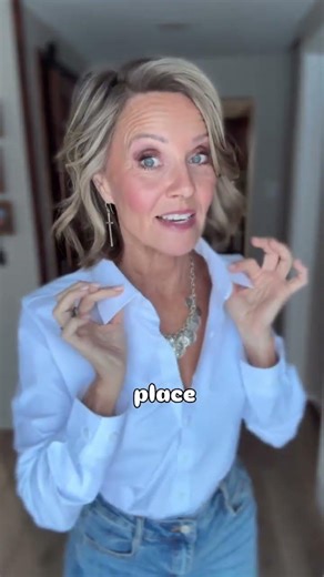 Classic White Button Down Shirt