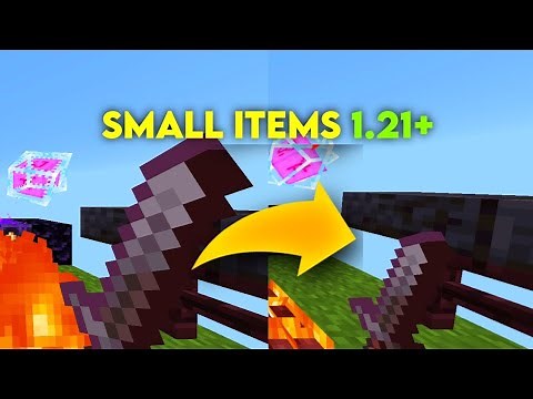 Small items texture pack for mcpe | vanilla + pvp | TheKiraPlayz