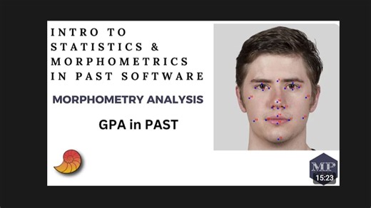 用PAST软件进行广义普氏分析数据处理-GPA