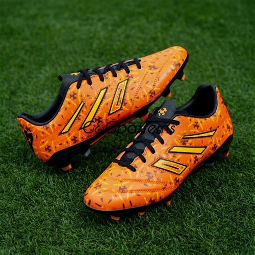 This orange geometric fire 🔥 What should I put it on next?👇 #patterndesign #pattern #surfacedesigner