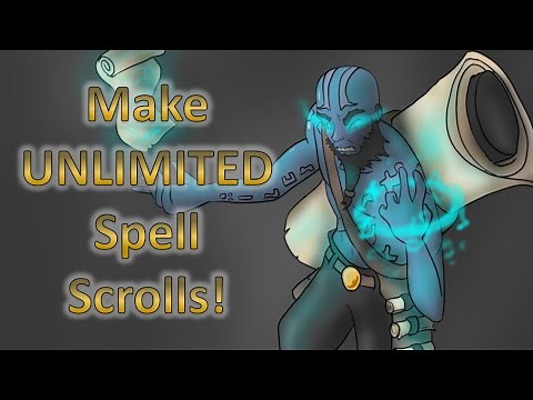 The Spell Scroll God! D&D 5e Build