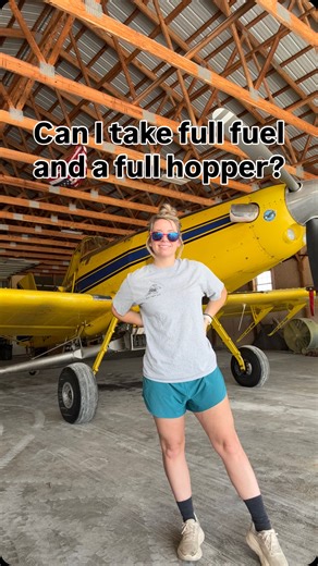 Can I take a full hopper? Watch to find out. The answer truly is not exciting and I feel like so many of the questions I am asked get the same answer: “It depends”. That’s because it truly does. Every day, every hour, every flight is different. We operate off of several runways and a few of them are pretty short. One thing I’ve learned is that the air tractor loves a long runway, unlike other ag planes I’ve flown. So yes, I can fill it and go, but also sometimes, I cannot. 🤪 Ps - I am sorry abo