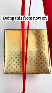 Beautiful Christmas ribbon tying for presents #ribbons #giftwrap This original video was produced by Network Media LLC, and Liz & Jeff. | Creative Crafting