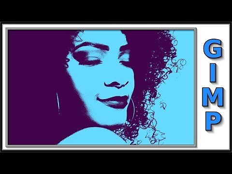 Gimp: Duotone Effect Technique Nr: 2.