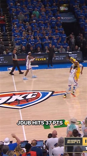 644K views · 7.5K reactions | Jalen Williams gets the TOUGH runner to fall and MOVES up to 37 PTS!  Game 5 | LIVE on ABC  | NBA | Facebook