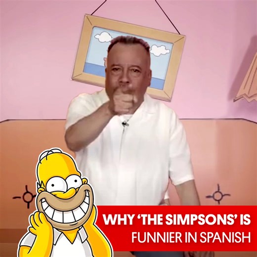 Why ‘The Simpsons’ is funnier in Spanish? 📺 | Great Big Story