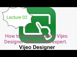 #How to Vijeo Designer(HMI Software) Communication with Control expert(PLC Software).@plc_knowledge