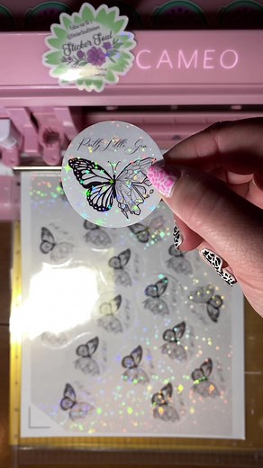 Follow and DM my instagram page for custom stickers for your buisness and check out @heidi_stryker_2.5 aka Pretty Little Gem’s for surprise bomb party jewelry! ✨#smallbusiness #bombparty #custom #stickers