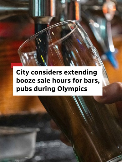 Early Morning Booze for Winter Olympics in Toronto